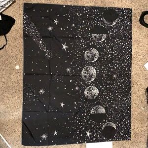 Moon phase tapestry
